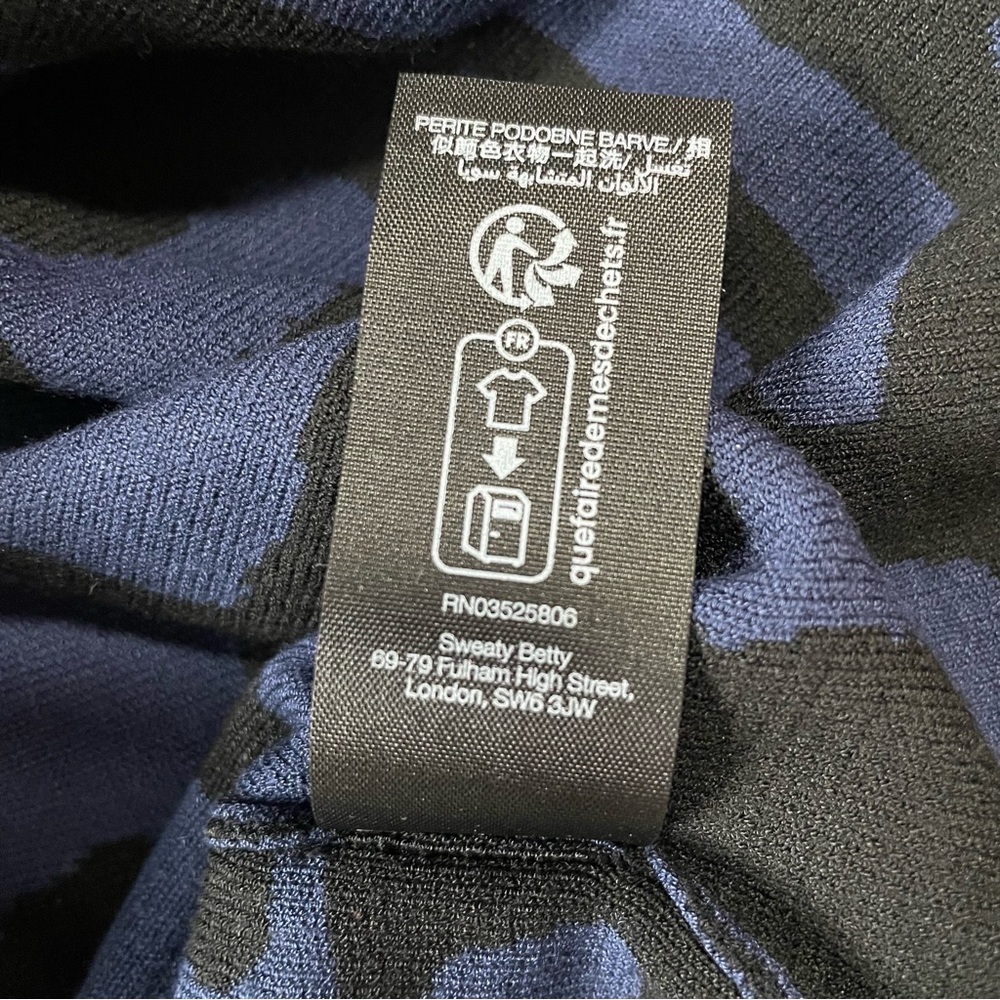 Sweaty Betty Thermal Base Layer Top Graphic Knitted - Picture 7 of 7